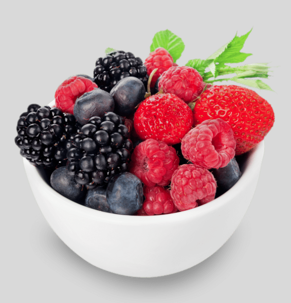 Berries for softening of aging skin