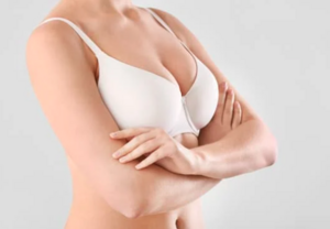 Closeup of Woman - Women's Breast Health Information