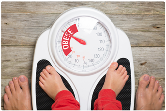 Female Feet On Weight Loss Scale
