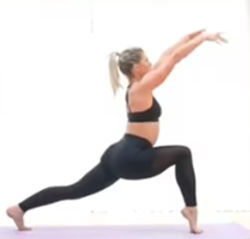 Youg girl doing fer daily Yoga for better health routine